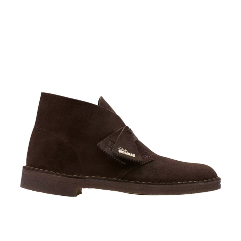 Clarks Scarpa da uomo in pelle scamosciata Desert Boot marrone