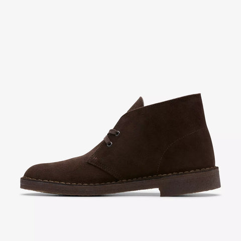 Clarks Scarpa da uomo in pelle scamosciata Desert Boot marrone