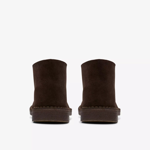 Clarks Scarpa da uomo in pelle scamosciata Desert Boot marrone