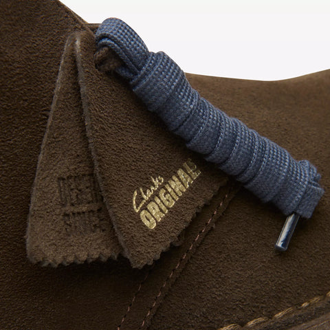 Clarks Scarpa da uomo in pelle scamosciata Desert Boot marrone