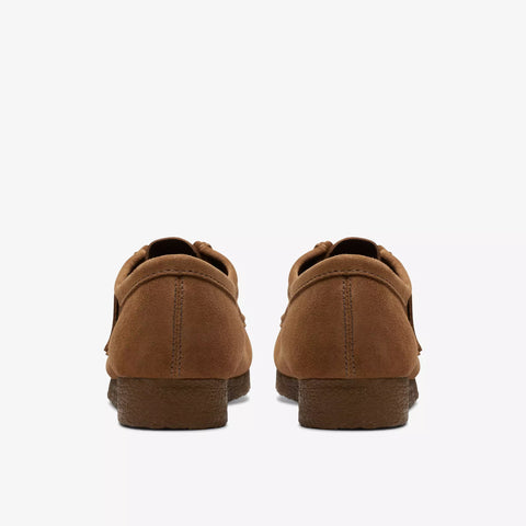 Clarks Scarpa da uomo in camoscio Wallabee marrone