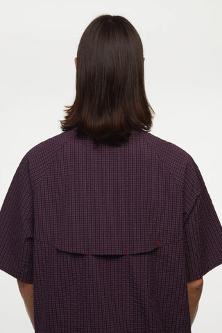 Ssstufff Checked Unisex Short-Sleeve Shirt