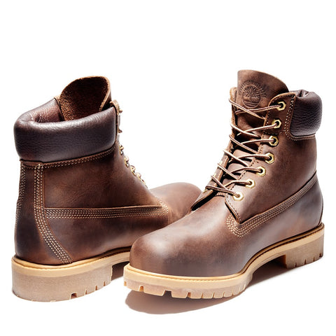 Timberland Premium 6 Inch Lace Up Boot Brown