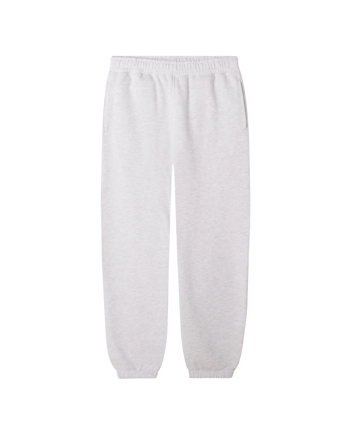 Obey Pantalone da uomo in felpa Est. Works Bold grigio chiaro
