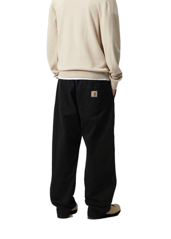 Carhartt Wip Pantalone da uomo Floyde nero