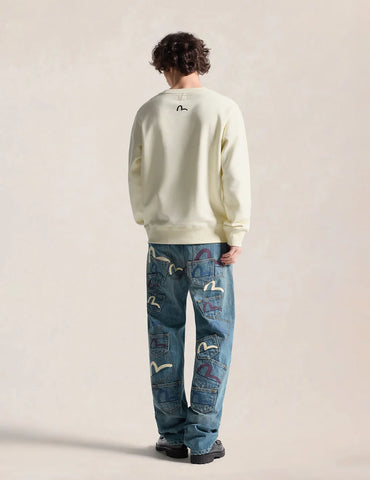 Evisu Jeans da uomo Multi-Pocket Patched Daicock