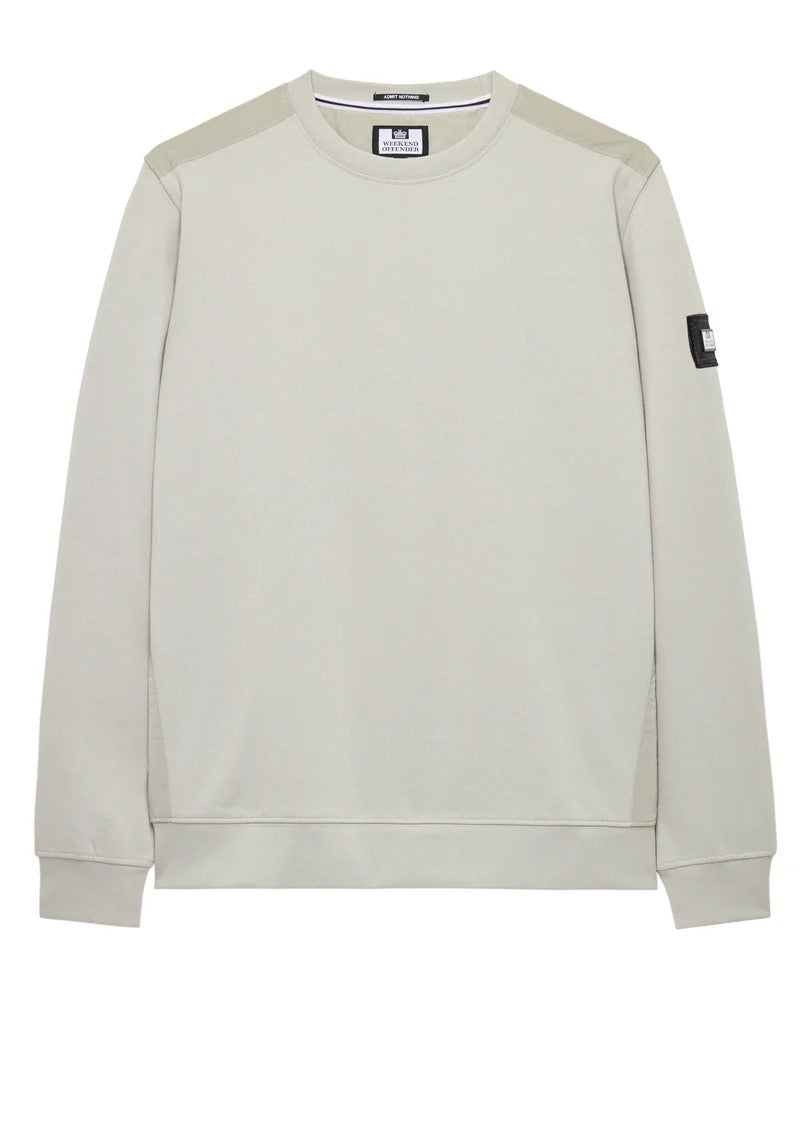 Weekend Offender Bomb Crewneck Sweatshirt Light Grey