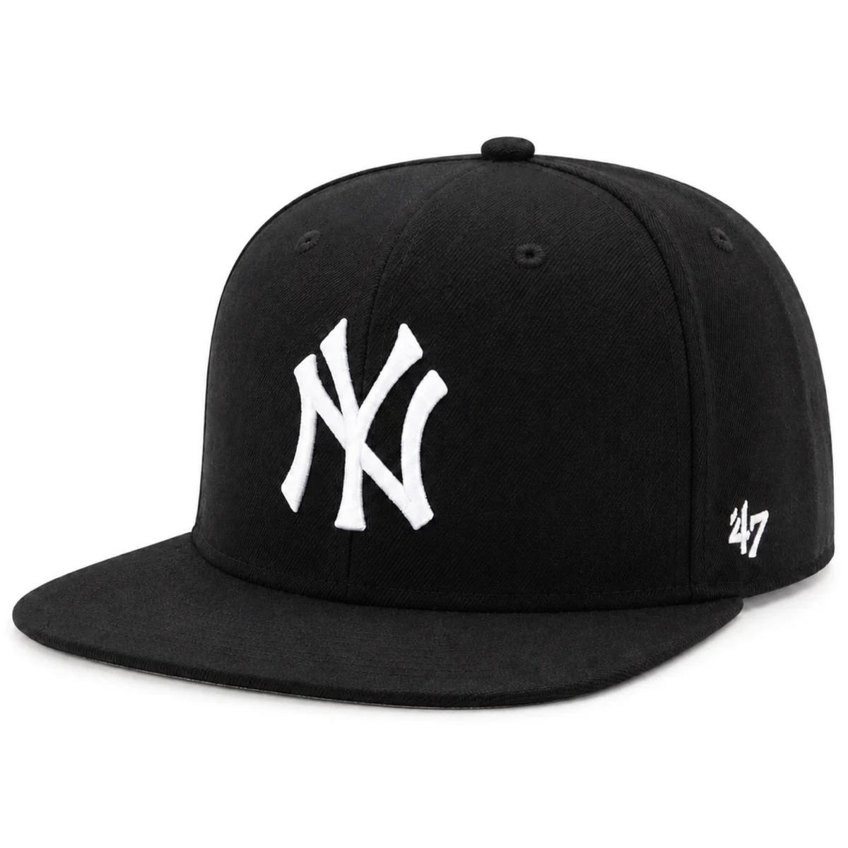 '47 Brand Cappellino unisex New York Yankees nero/bianco