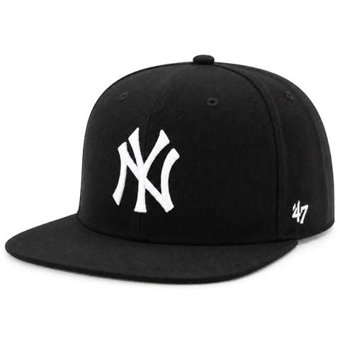 '47 Brand Cappellino unisex New York Yankees nero/bianco