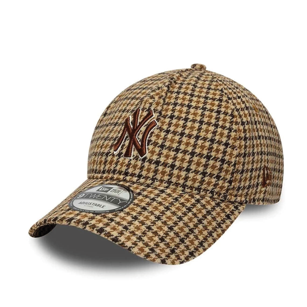 New York Yankees MLB Check Beige 9TWENTY 60915795