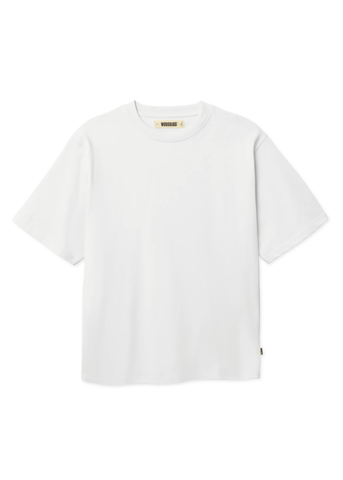Woodbird T-Shirt da uomo manica corta Baine Base bianca