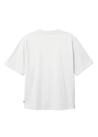 Woodbird T-Shirt da uomo manica corta Baine Base bianca