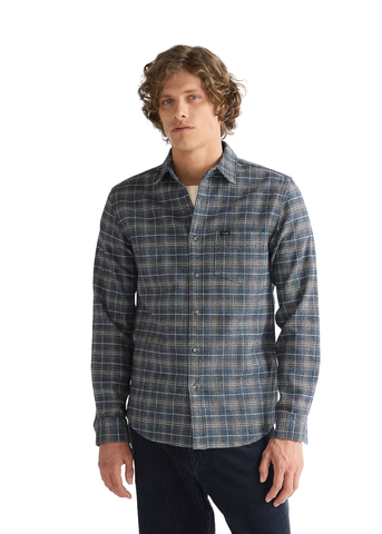 Wrangler Camicia da uomo Regular One Pocket