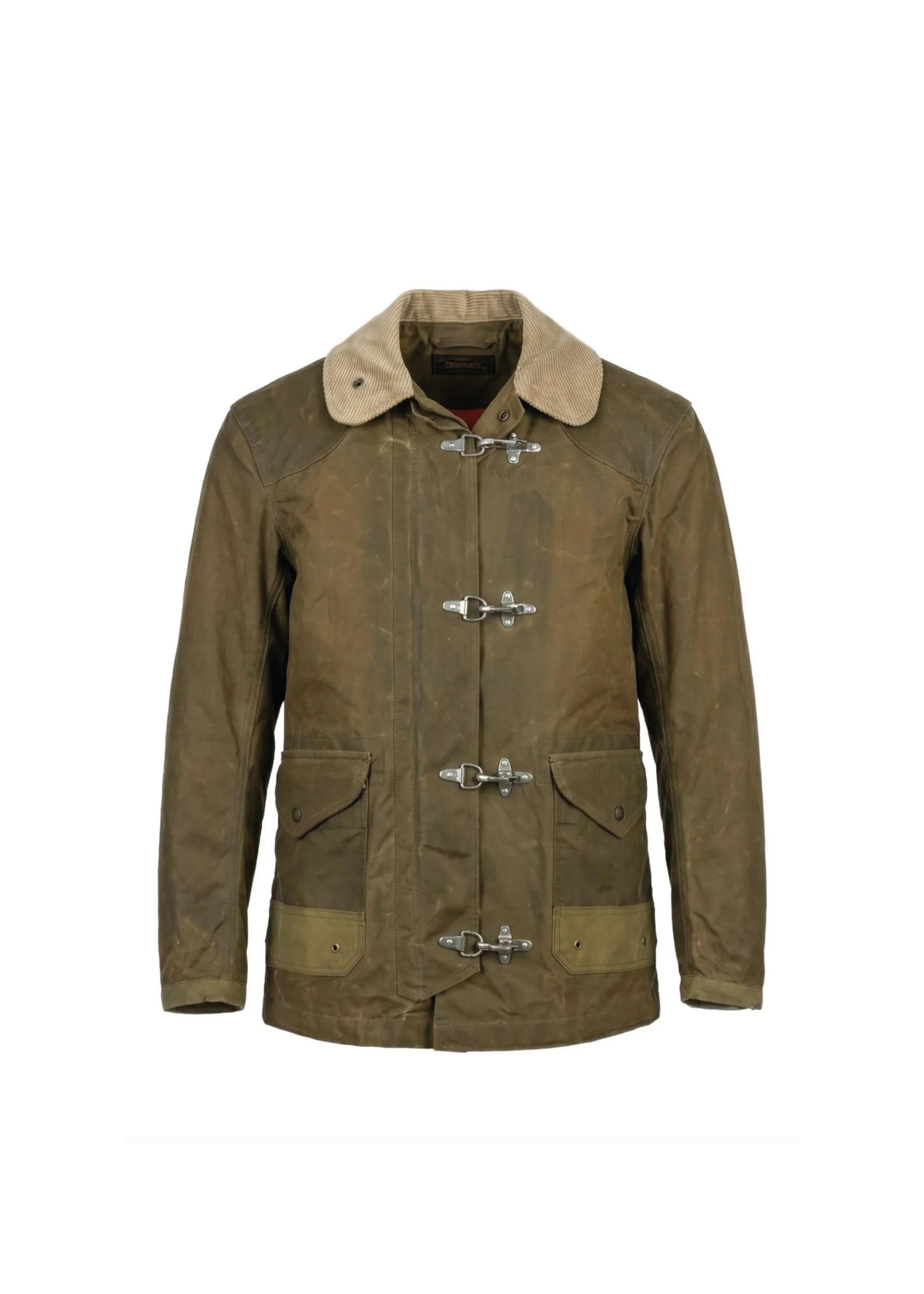 Chesapeak's Giacca da uomo in cotone cerato Fireman Bedford