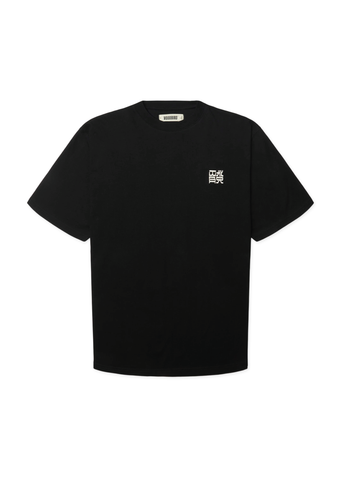 Woodbird T-Shirt da uomo manica corta Baine nera