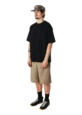 Woodbird T-Shirt da uomo manica corta Baine Base nera