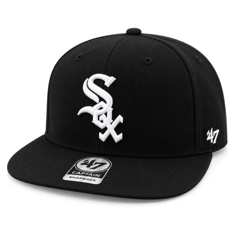 47 Brand Cappellino No Shot 47 Captain Chicago White Sox nero