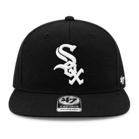 47 Brand Cappellino No Shot 47 Captain Chicago White Sox nero