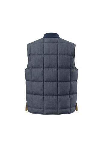 Chesapeake’s Giacca smanicata reversibile da uomo Down Vest Seattle Denim