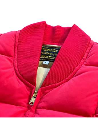 Chesapeake’s Giacca smanicata da uomo Down Vest Seattle rossa