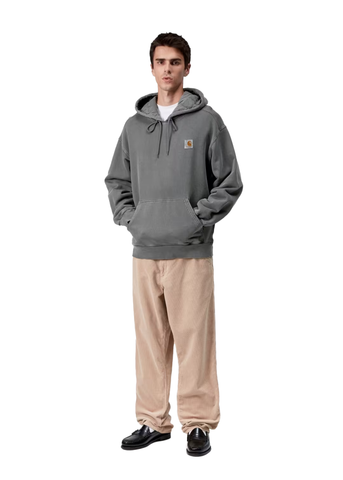 Carhartt Wip Felpa da uomo con cappuccio Vista grigia