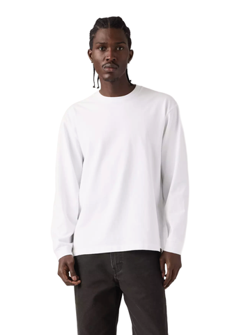 Levi's T-Shirt da uomo manica lunga Workwear bianca