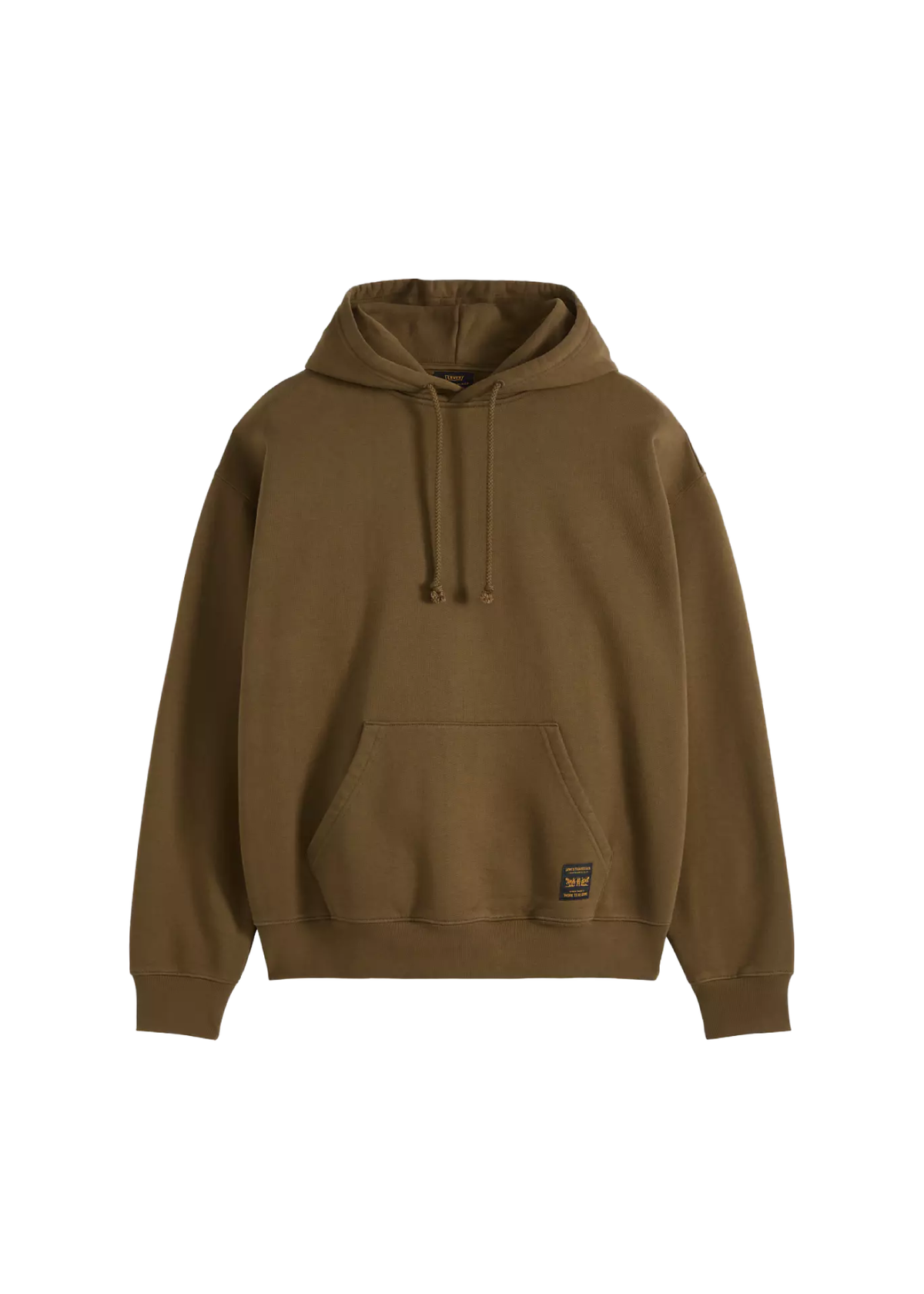 Levi's Felpa da uomo con cappuccio Workwear marrone