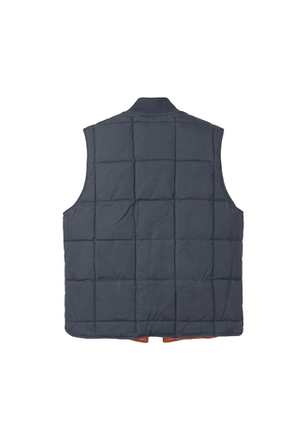Chesapeake’s Giacca smanicata da uomo Down Vest Seattle HBT Waxed blu
