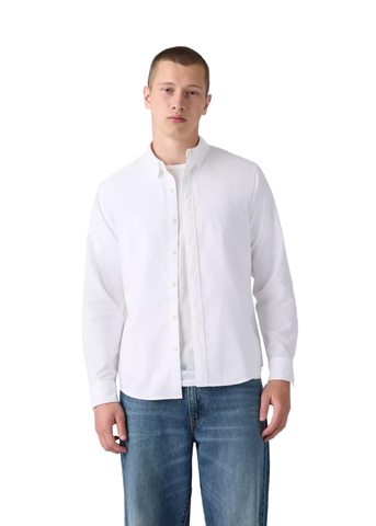 Levi's Camicia da uomo Battery Housemark bianca