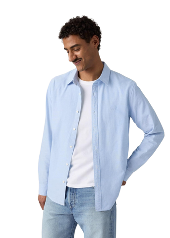 Levi’s Camicia Uomo Oxford Battery Housemark Standard  battery housemark celeste