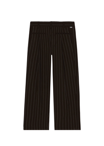 Obey Pantalone gessato da uomo Dean Stripe nero
