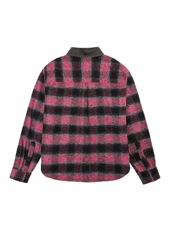 Evisu Camicia da uomo Fabric Blocking nera
