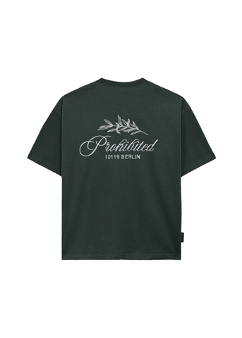 Prohibited T-Shirt da uomo manica corta PB Leaf verde