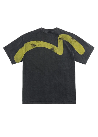 Evisu T-Shirt da uomo manica corta Thunder Logo