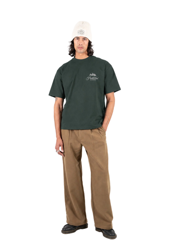 Prohibited T-Shirt da uomo manica corta PB Leaf verde