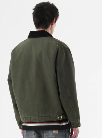 Carhartt WIP Giacca in canvas da uomo Og Detroit verde