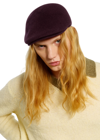 Kangol Coppola unisex in misto lana 507 bordeaux