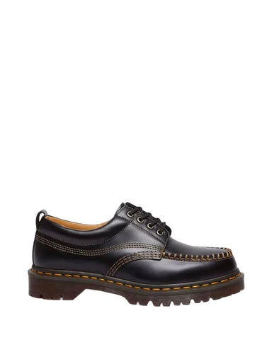 Dr. Martens Scarpe da uomo n pelle Lowell Moc Toe nere