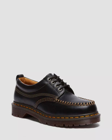 Dr. Martens Scarpe da uomo n pelle Lowell Moc Toe nere