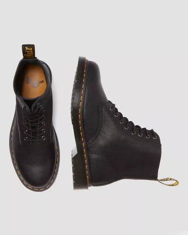 Dr. Martens Stivali stringati 1460 Pascal in pelle Ambassador neri