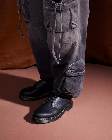 Dr. Martens Scarpe Oxford 1461 in pelle Ambassador Nera