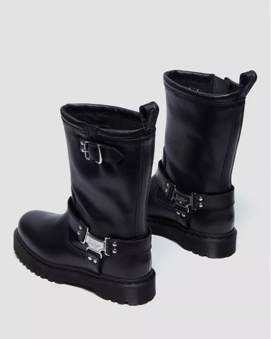 Dr Martens Stivali alti da donna in pelle Anistone Hi neri