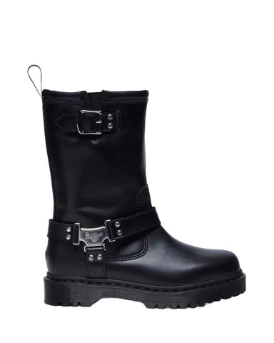 Dr Martens Stivali alti da donna in pelle Anistone Hi neri