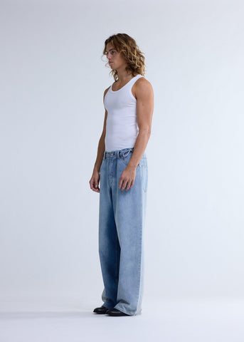 New Amsterdam Jeans largo unisex 40A Denim