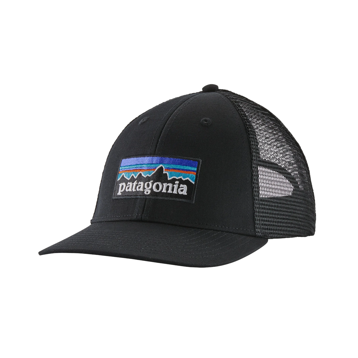 Patagonia Cappellino unisex P-6 Logo Pro Trucker nero