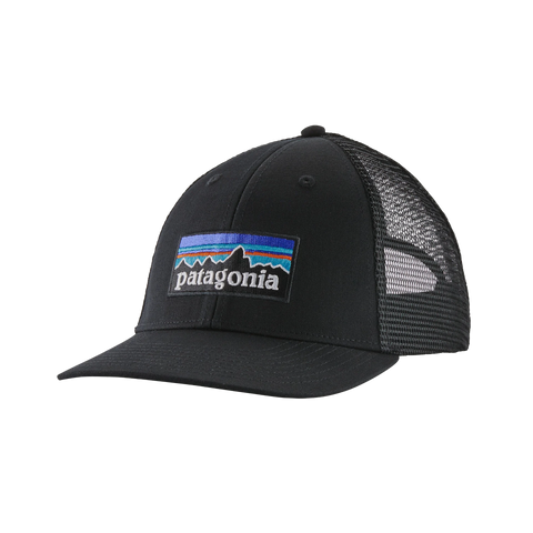 Patagonia Cappellino unisex P-6 Logo Pro Trucker nero