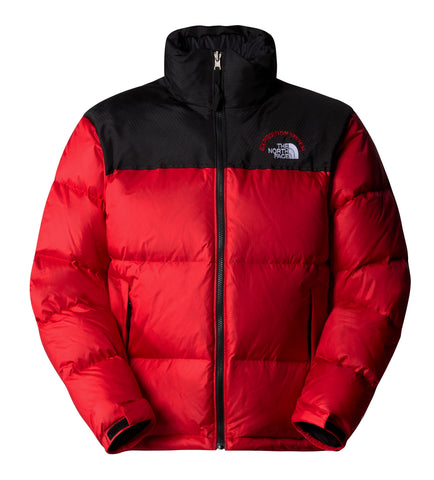 The North Face Giacca piumino da uomo Retro Nuptse Rossa