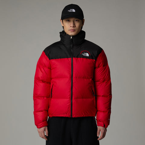 The North Face Giacca piumino da uomo Retro Nuptse Rossa