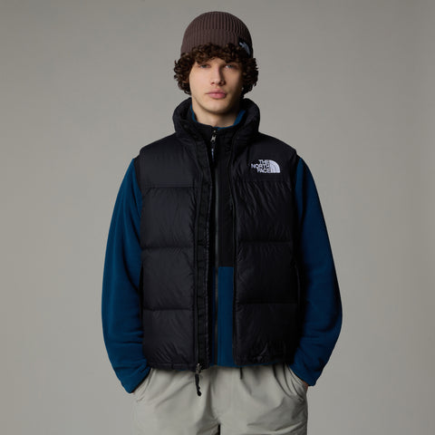 The North Face Nuptse Herren ärmellose Jacke Schwarz