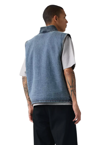 Levi's Giacca smanicata in jeans da uomo Sansome